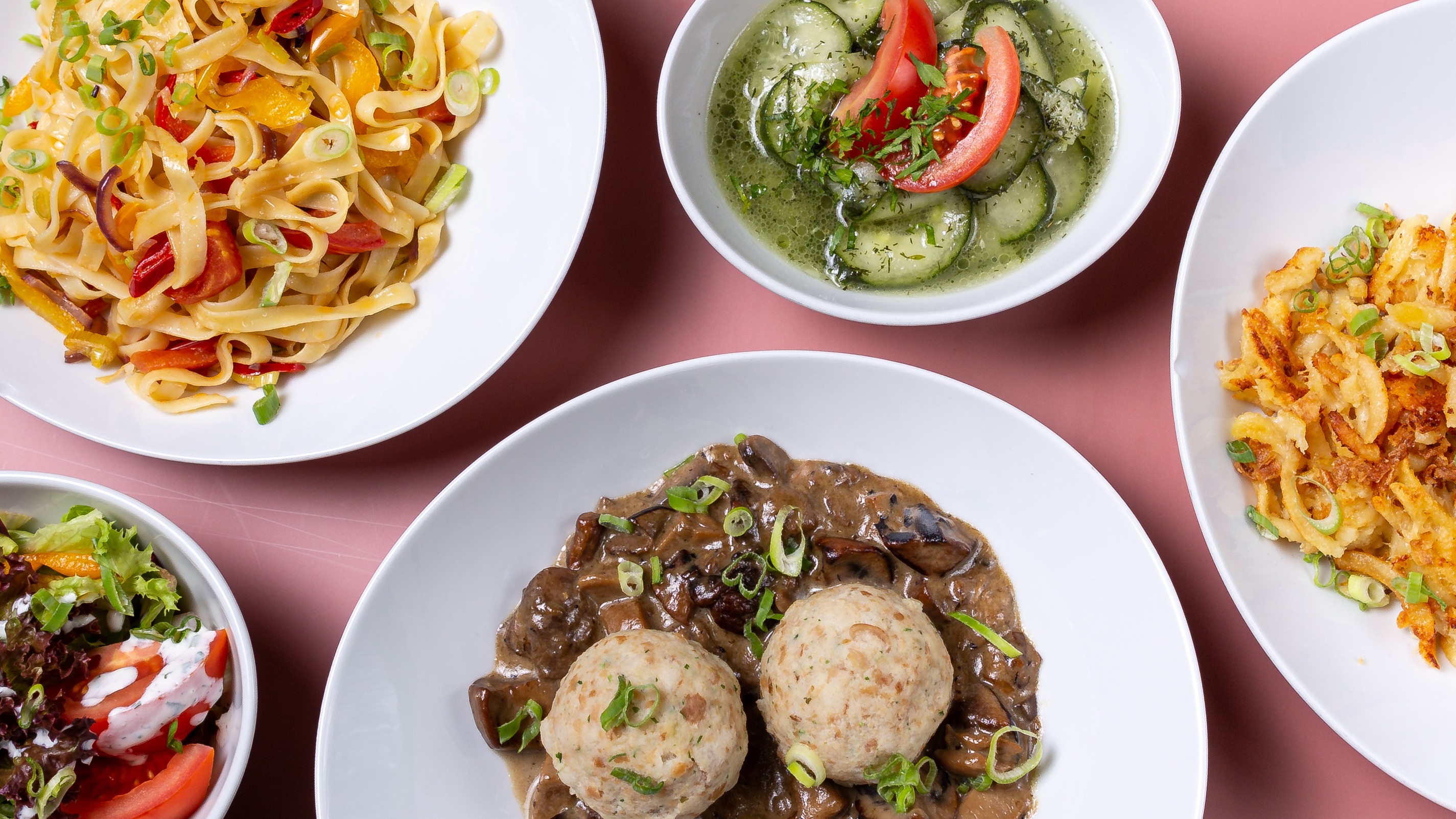 Spring seasonal dishes